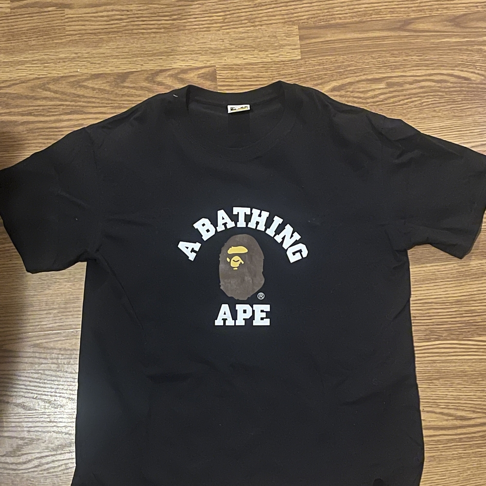 Mens Black Bape T-Shirt